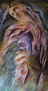 Surrender is a marble relief whose destiny is the top art galleries in New York City, Hong Kong, London, Paris and Rome.